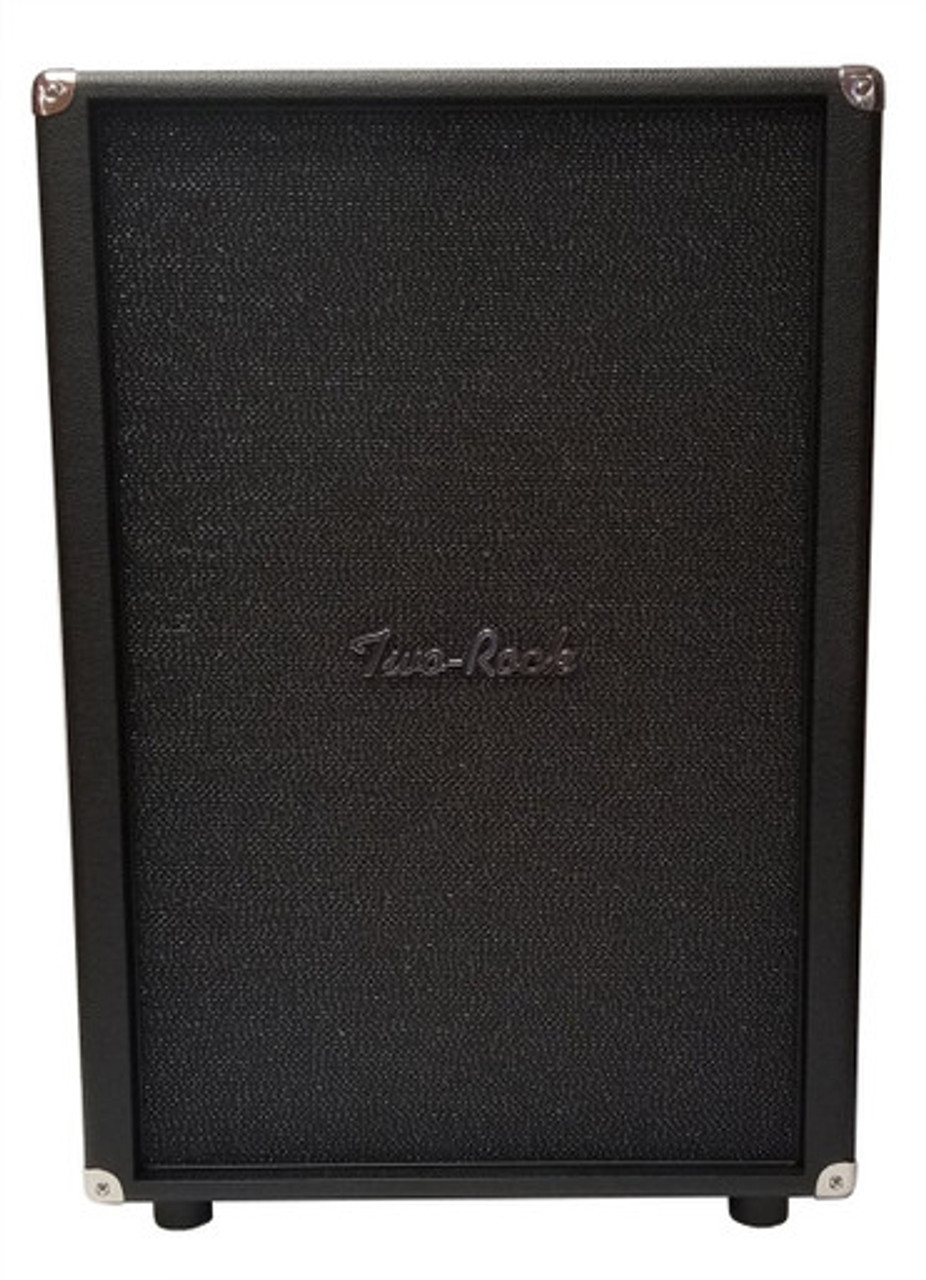 Two-Rock 2x12 Cabinet in Black Bronco with Sparkle Matrix Grille