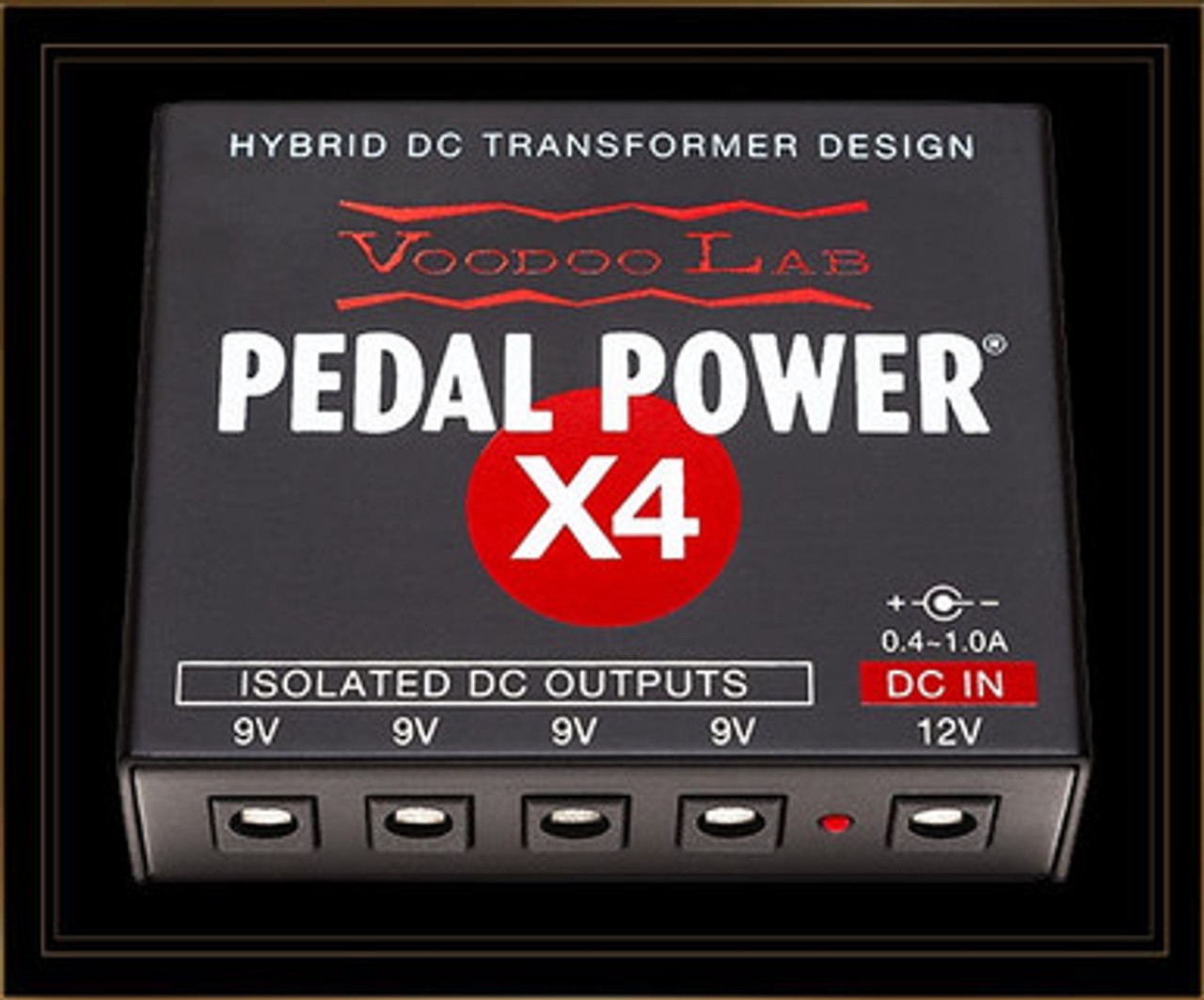 Voodoo Lab Pedal Power X4 Isolated Pedalboard Power Supply