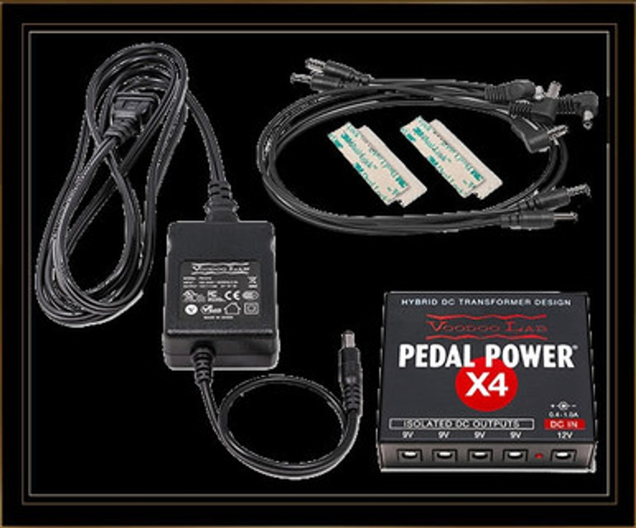 Voodoo Lab Pedal Power X4 Isolated Pedalboard Power Supply