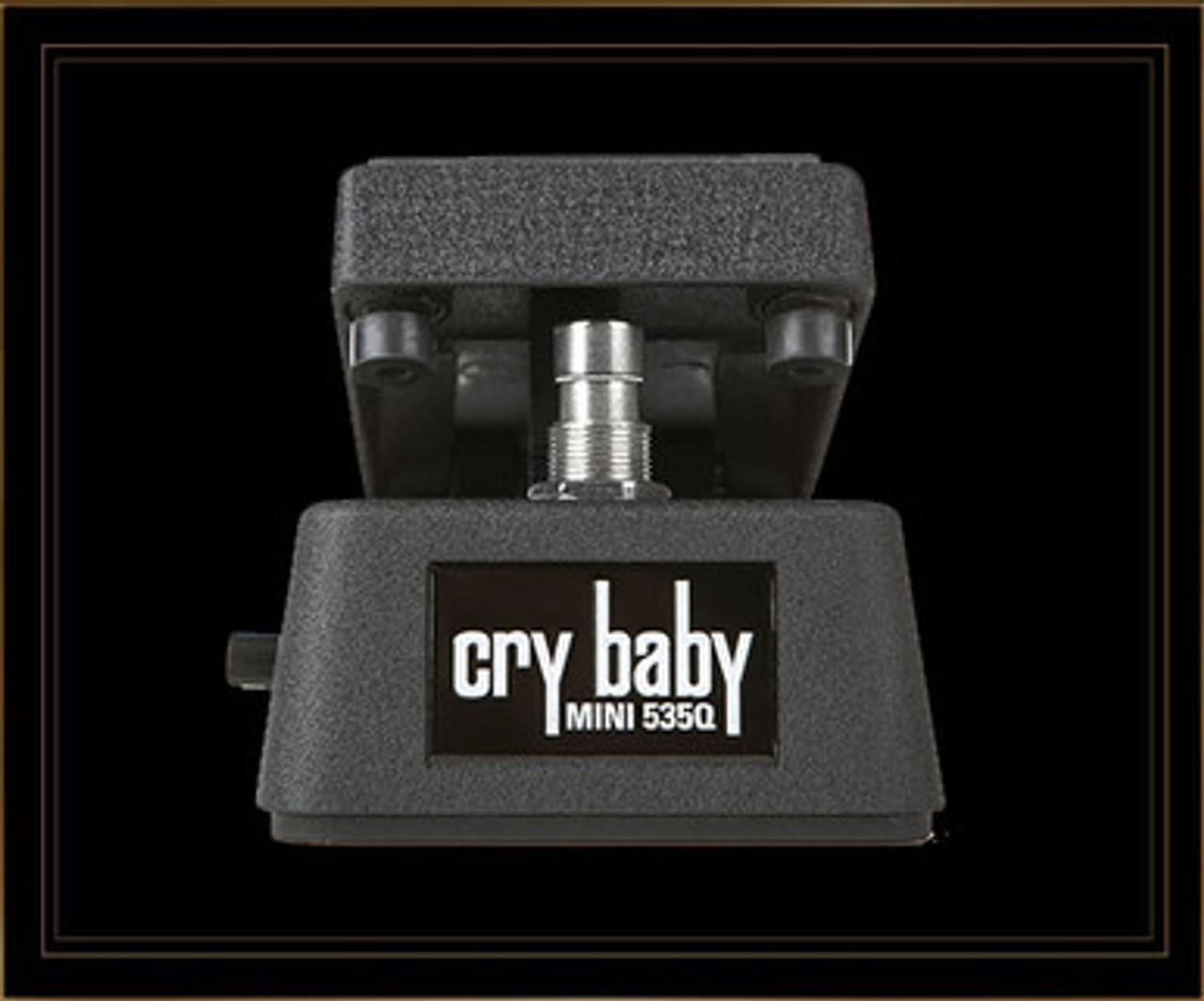 Jim Dunlop CBM535Q Cry Baby Mini 535Q Wah Pedal Jim Dunlop CBM535Q Cry Baby Mini 535Q Wah Pedal