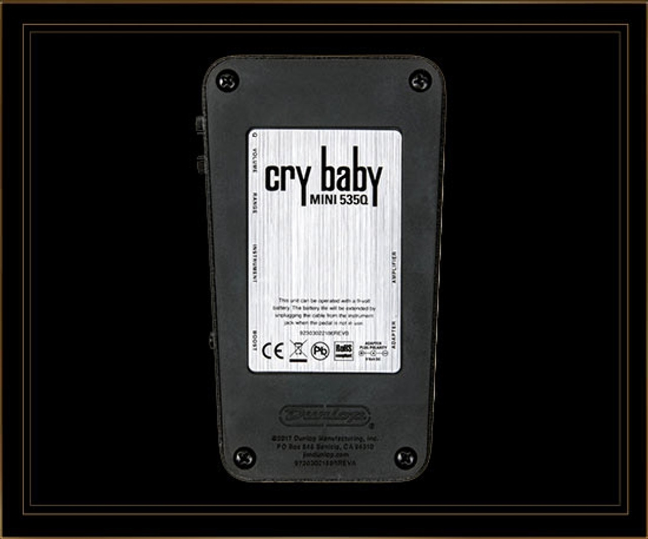 Jim Dunlop CBM535Q Cry Baby Mini 535Q Wah Pedal