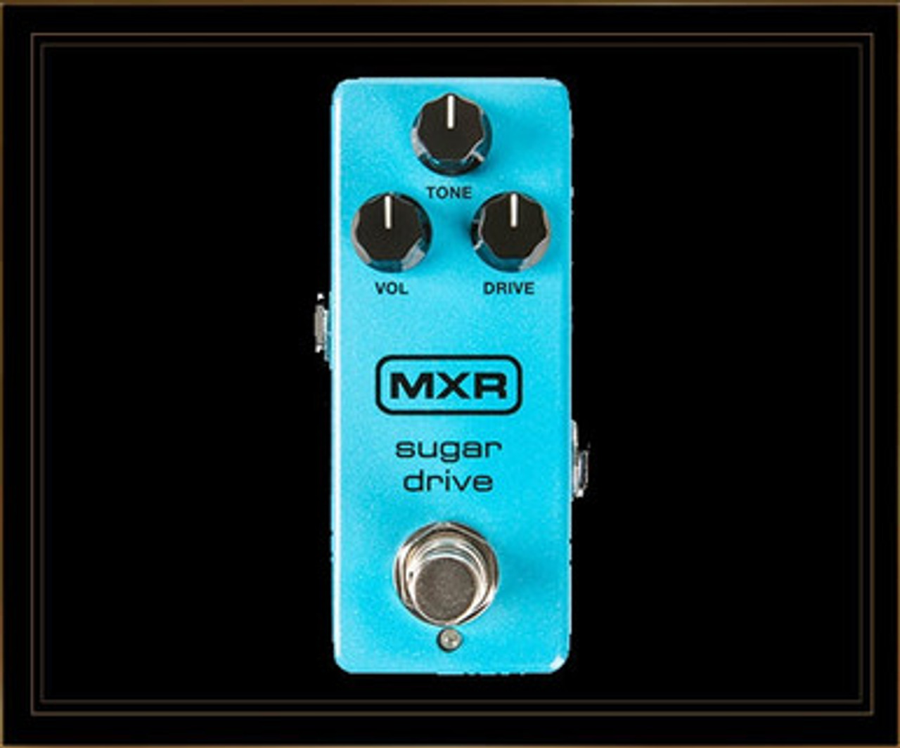 MXR M294 Sugar Drive Mini Overdrive Pedal MXR M294 Sugar Drive Mini Overdrive Pedal
