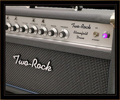 Two-Rock Bloomfield Drive 100/50 Watt Head with Standard Cosmetics and Silver Chassis & Knobs