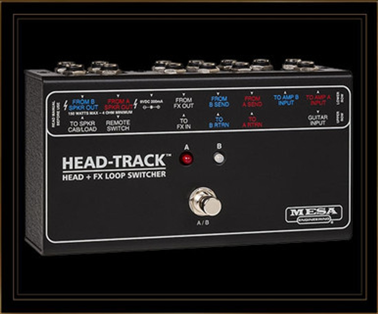 MESA HEAD-TRACK ヘッド + FX ループスイッチャー Mesa Boogie HEAD-TRACK Guitar Amplifier Head + FX Loop
