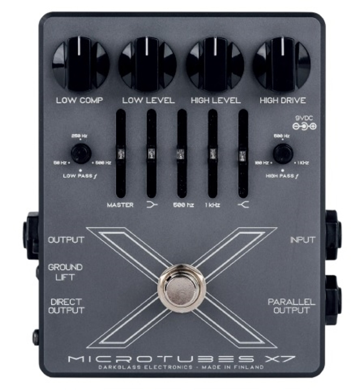 Darkglass Electronics Microtubes X7 Multiband Bass Distortion Pedal