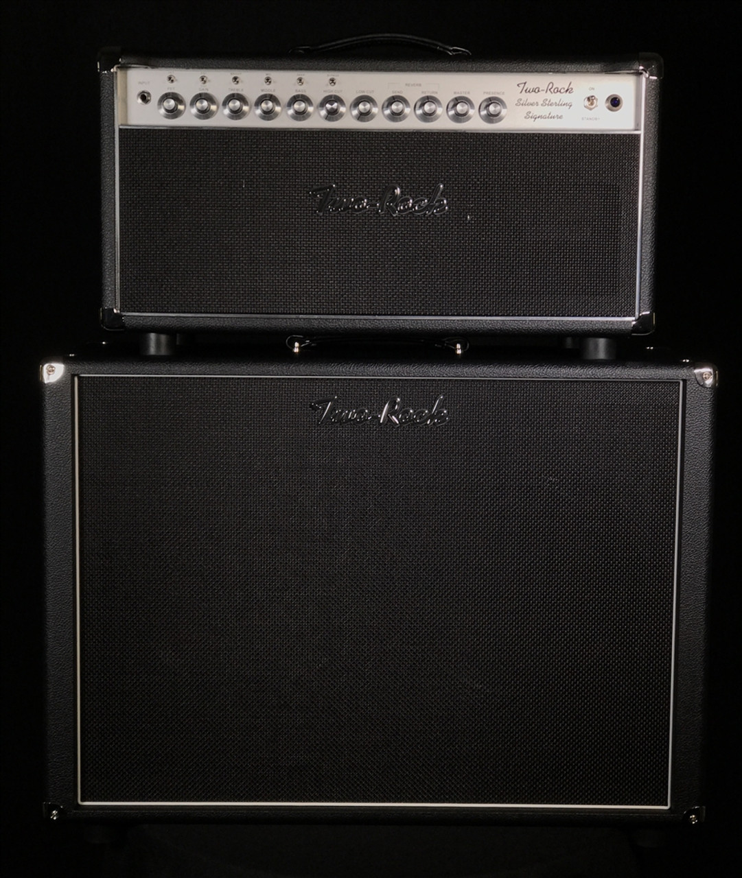 Two-Rock Silver Sterling Signature 150 Watt Head in Black