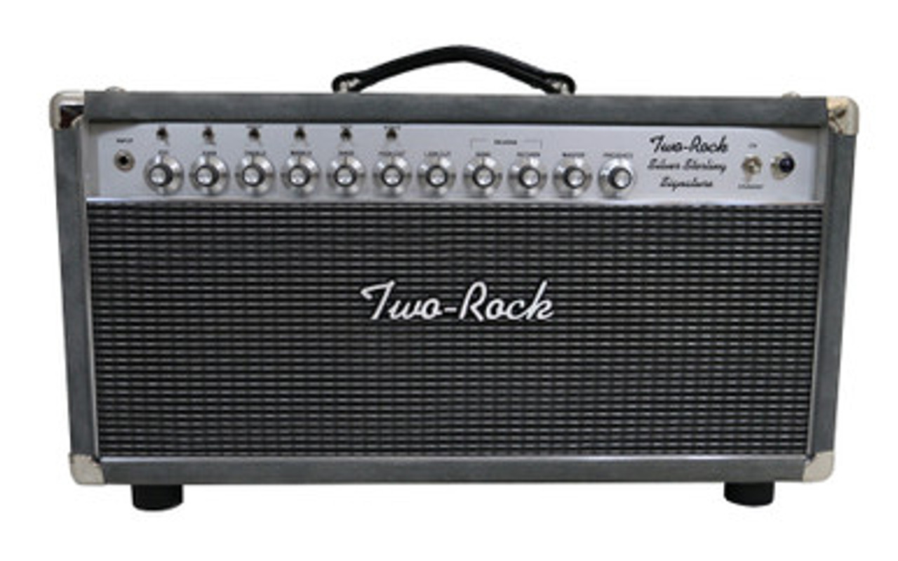 Two-Rock Silver Sterling Signature 150 Watt Head in Grey Suede