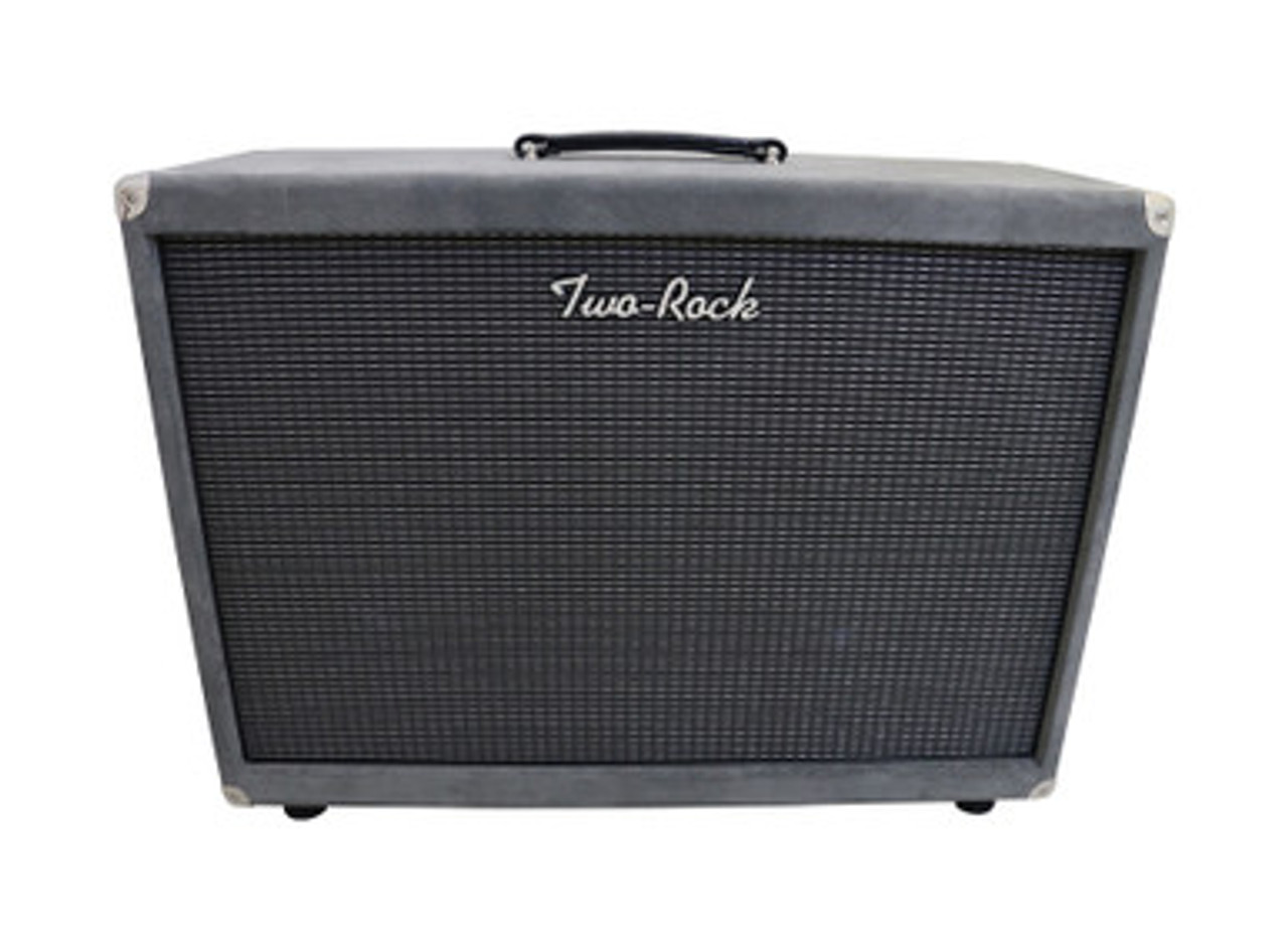 Two-Rock Silver Sterling Signature Horizontal 2x12 Cabinet in Grey Suede