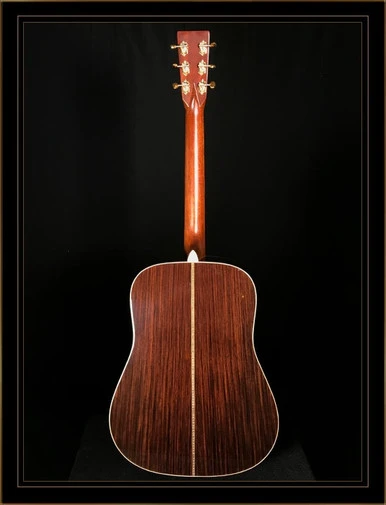 Martin D-28 Modern Deluxe Rosewood Dreadnought Acoustic Guitar - Natural - Back Whole