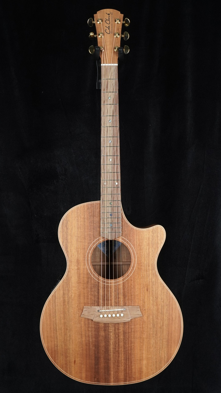 Cole Clark Angel 2EC - All Blackwood w/ She Oak Fretboard Front Whole