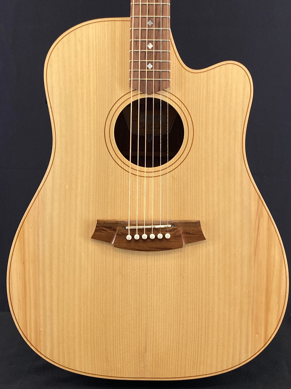 Cole Clark Fat Lady 2EC with Bunya Top and Tasmanian Blackwood Back and Sides