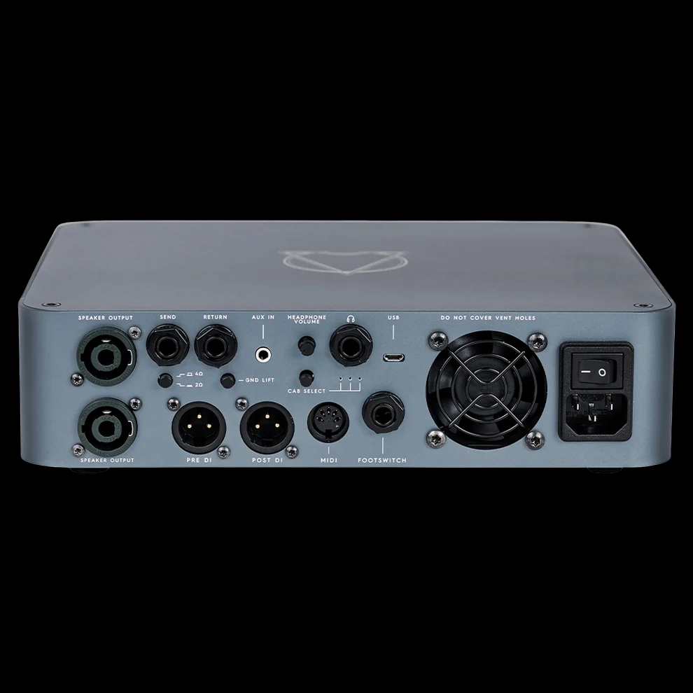 Darkglass Electronics Alpha·Omega 900 Bass Amp Head - Back View