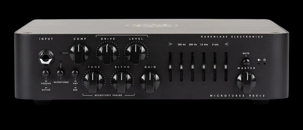 Darkglass Electronics Microtubes 900 V2 Bass Amp Head - Top view