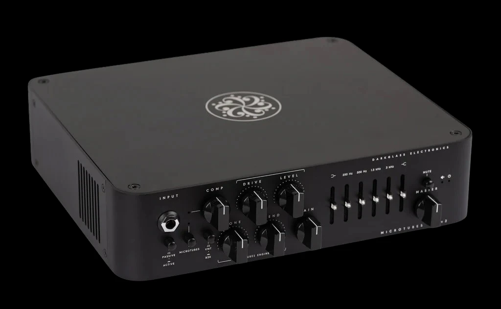 Darkglass Electronics Microtubes 900 V2 Bass Amp Head - Top Left Angle