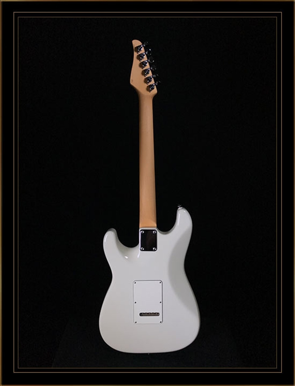 Suhr Classic S in Olympic White with HSS Pickup Configuration and Rosewood Fretboard