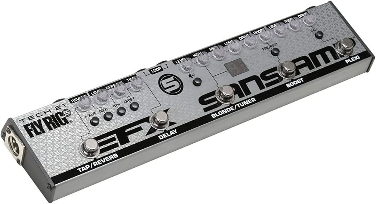 ギター TECH 21 SansAmp Fly Rig 5 Guitar Sanctuary | Tech 21 Fly Rig 5 V2 | Compact Pedalboard