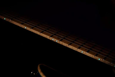 Ibanez Nita Strauss Signature JIVA10 - Deep Space Blonde - Glow in the Dark Side Dots
