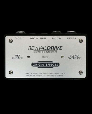 Origin Effects Switcher Interface for RevivalDRIVE Pedals - Top