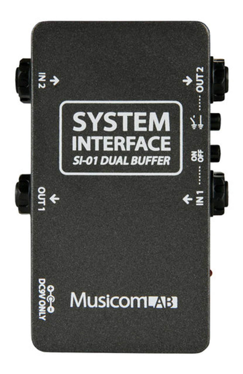 MusicomLAB SI-01 System Interface Dual Buffer for Pedalboards MusicomLAB SI-01 System Interface Dual Buffer for Pedalboards