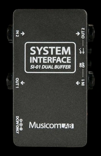 MusicomLAB SI-01 System Interface Dual Buffer for Pedalboards