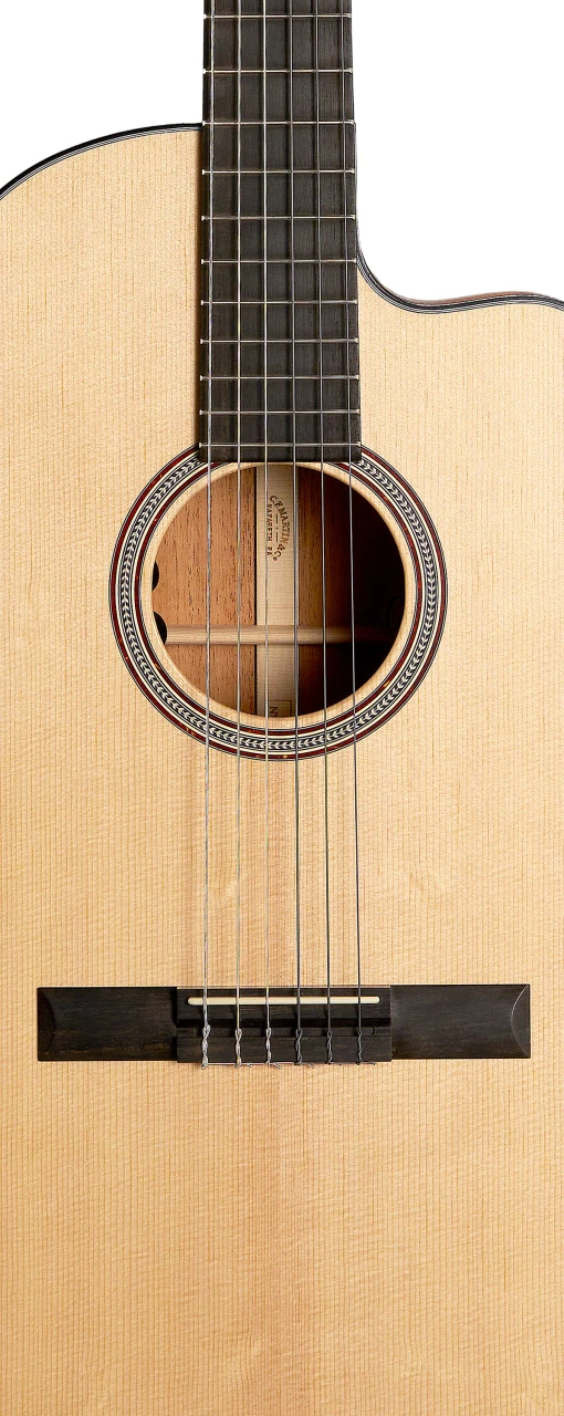 Martin 000C12-16E Nylon String Acoustic-Electric Guitar - Natural Gloss