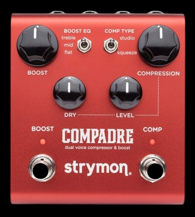 Strymon Compadre Dual Voice Compressor and Boost Pedal