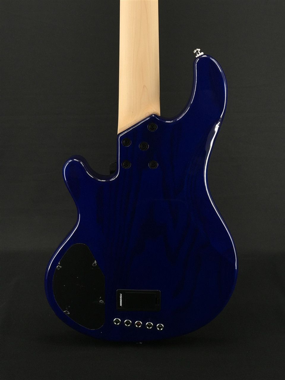 Lakland Skyline 55-02 Deluxe in Transparent Blue with Maple Fingerboard