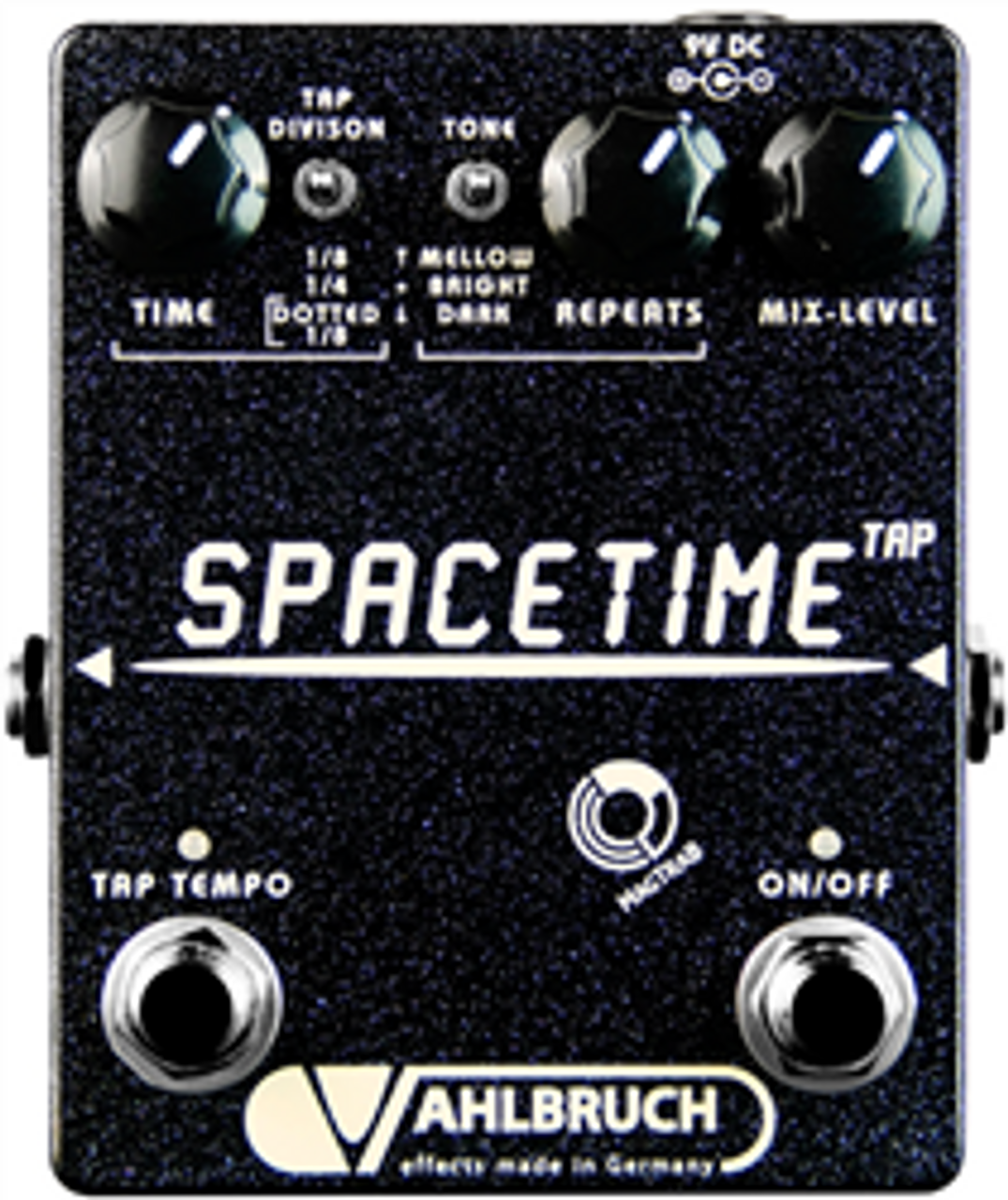 Vahlbruch FX SpaceTime Delay and Echo Pedal with Tap Tempo