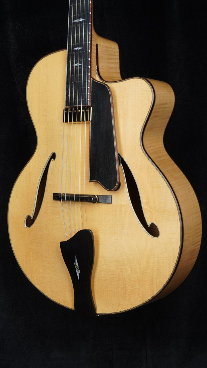 Eastman AR905CE-TC Thermo-Cure Archtop - Blonde | Lollar JS