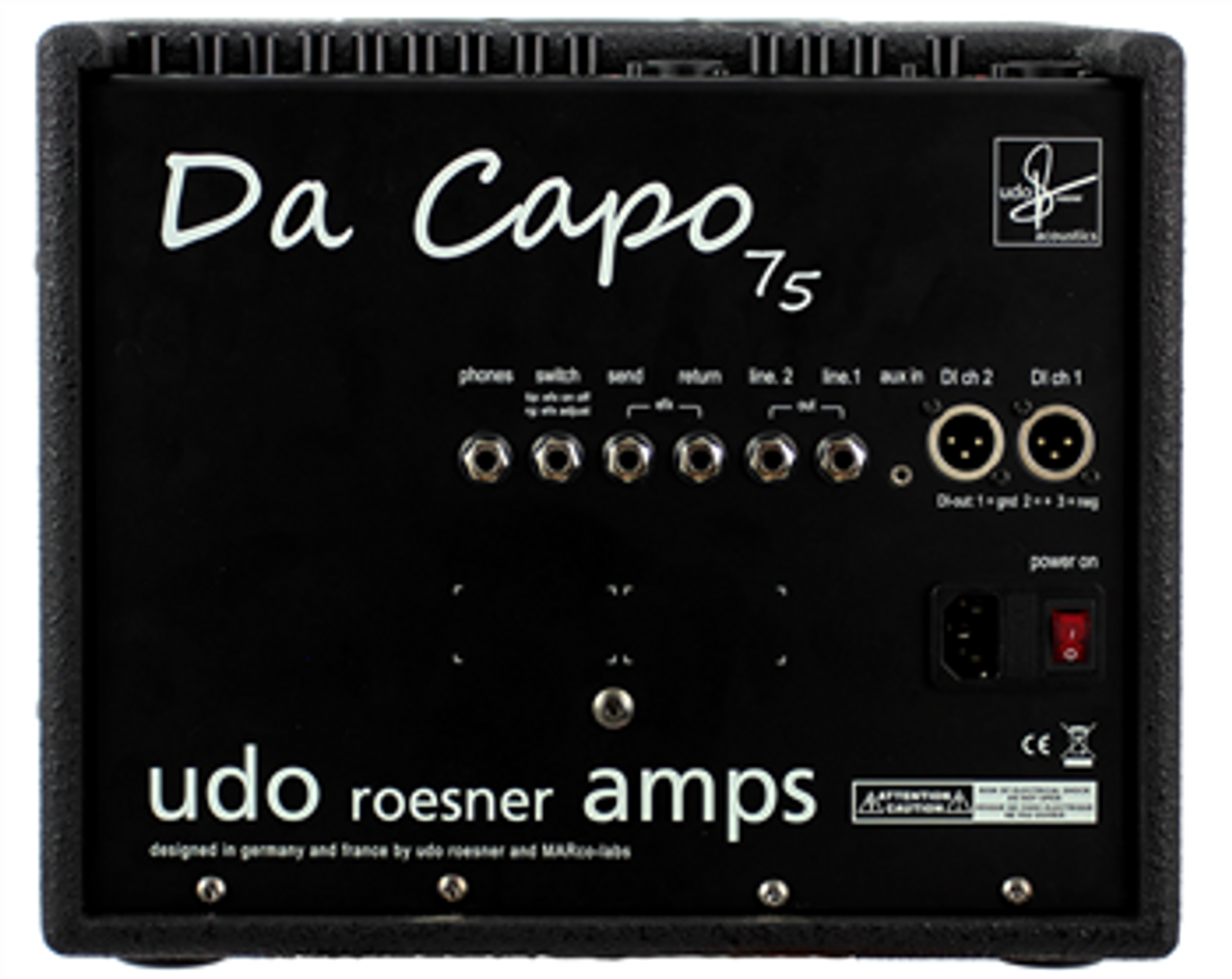 Udo Roesner Amps DaCapo 75 Acoustic Guitar Combo