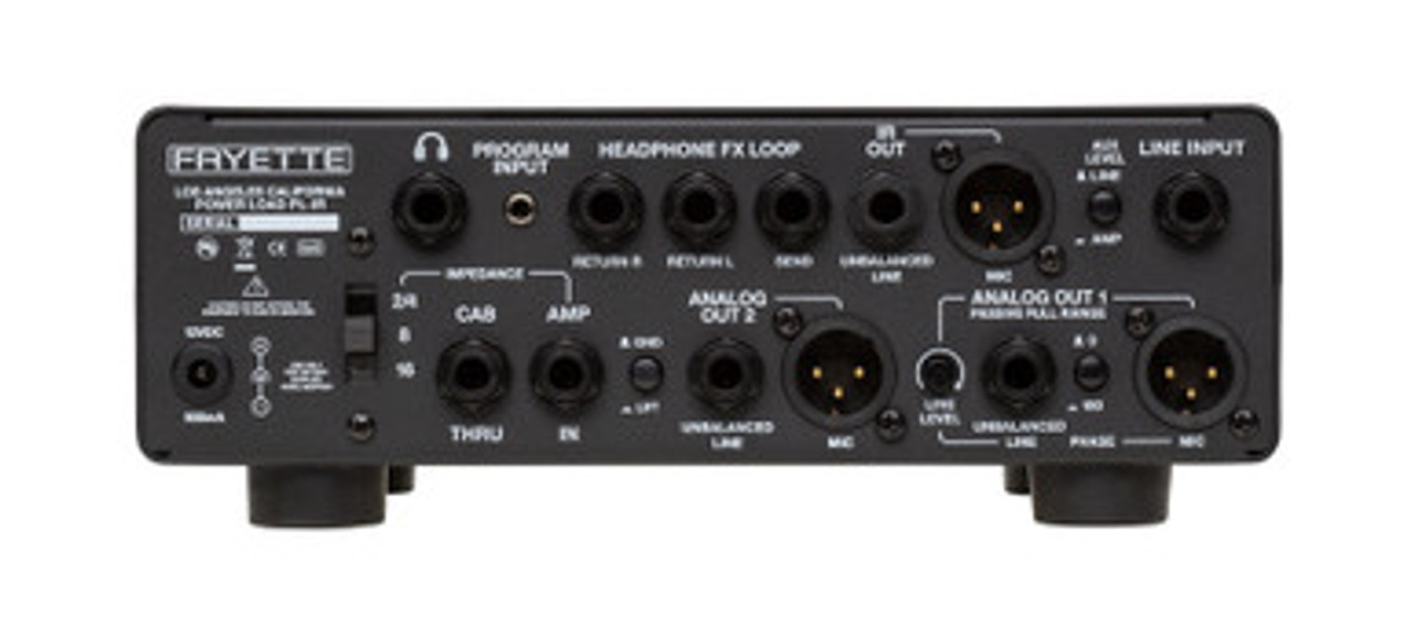 Fryette Power Load IR Tunable Reactive Load Box with Integrated Impulse Response