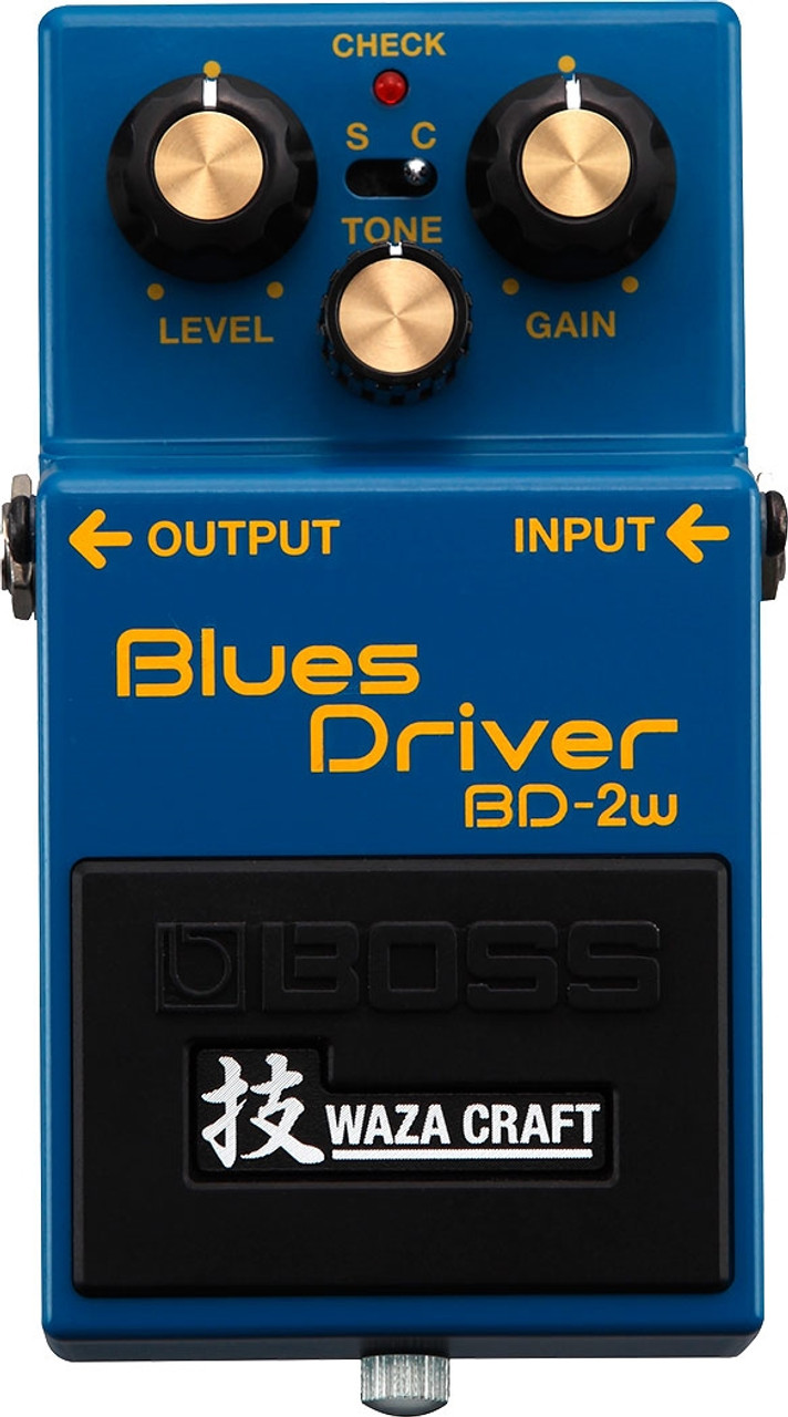 Boss Waza Craft BD-2W Blues Driver Overdrive Pedal