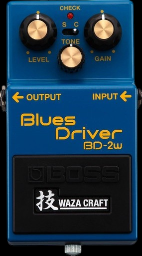 Boss Waza Craft BD-2W Blues Driver Overdrive Pedal