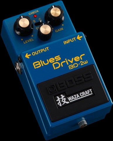 Boss Waza Craft BD-2W Blues Driver Overdrive Pedal