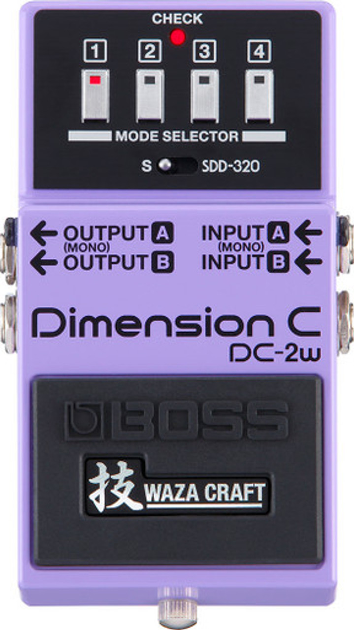 BOSS DC-2w ギターエフェクター Waza Craft Amazon.com: BOSS DC-2W WAZA Craft Dimension C Guitar Pedal