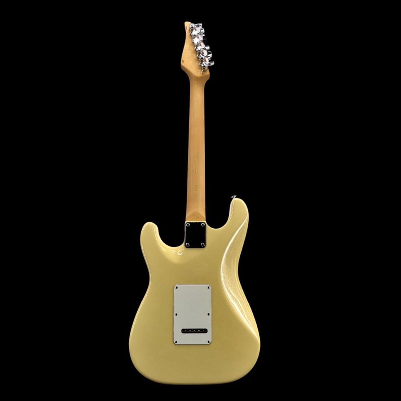 Suhr Classic S in Vintage Yellow with SSS Pickup Configuration and Maple Fretboard