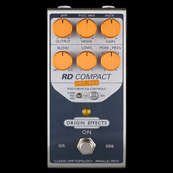 Origin Effects RevivalDRIVE Compact Hot Rod Overdrive Pedal - Top