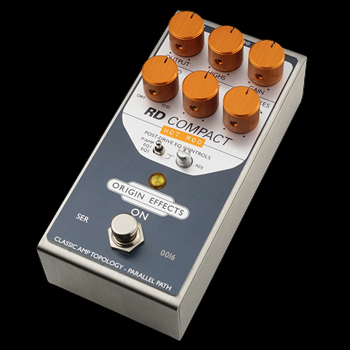 Origin Effects RevivalDRIVE Compact Hot Rod Overdrive Pedal - Left Angle
