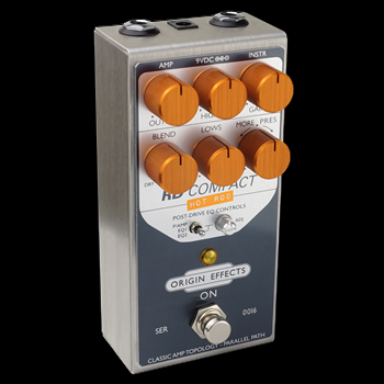 Origin Effects RevivalDRIVE Compact Hot Rod Overdrive Pedal - Right Angle