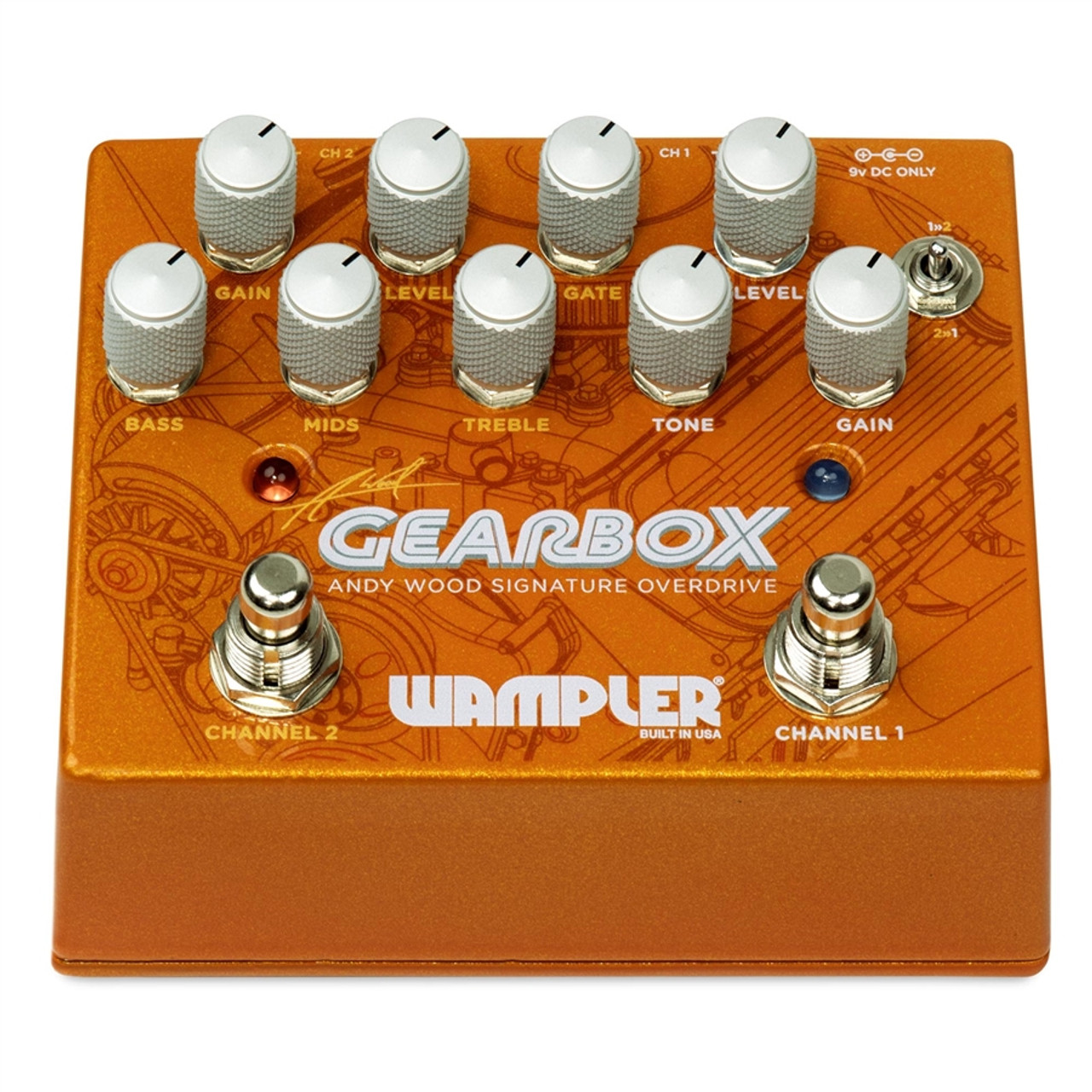 Wampler Gearbox Andy Wood Signature Overdrive Pedal