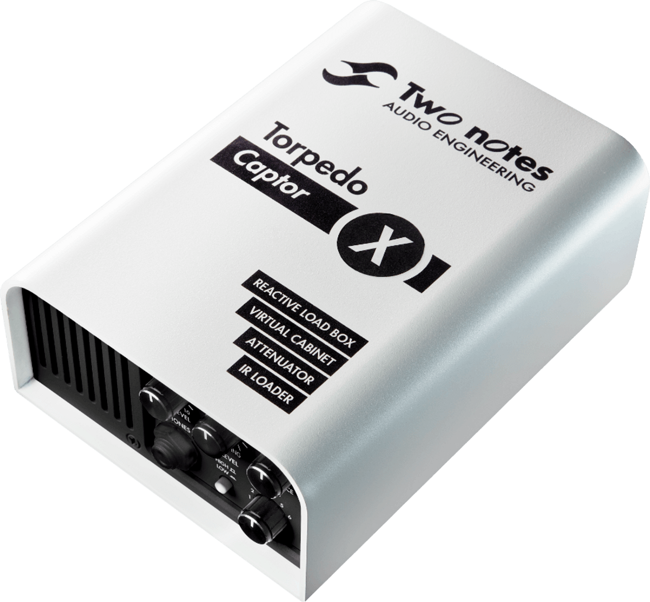 Two-Notes Torpedo Captor X 16-Ohm Digital Loadbox, Attenuator, and Speaker Simulator
