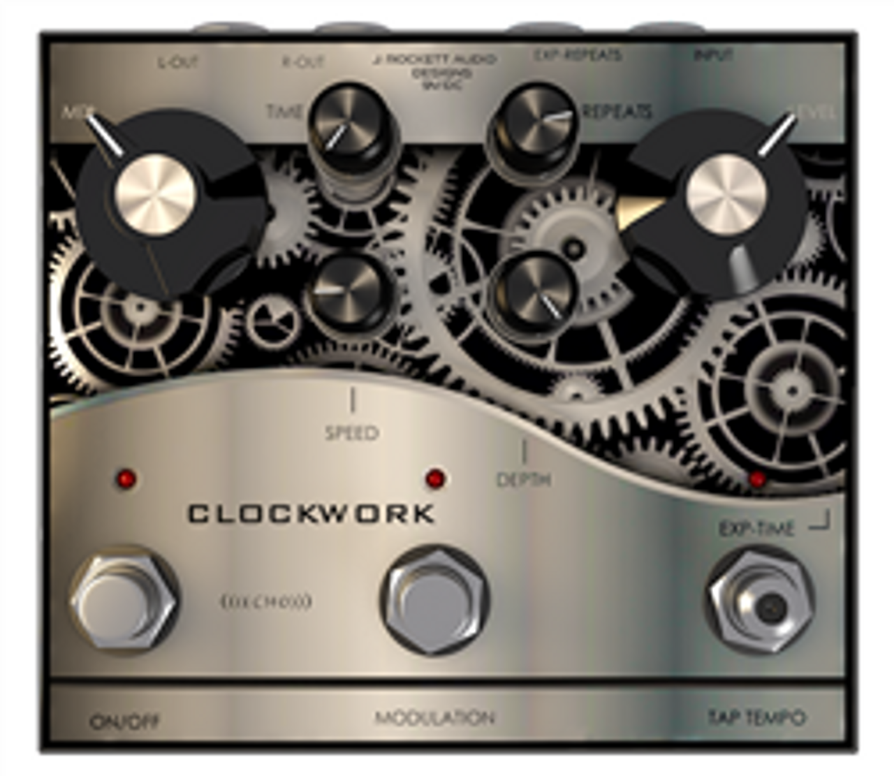 J. Rockett Audio Designs Clockwork Echo Analog Delay Pedal