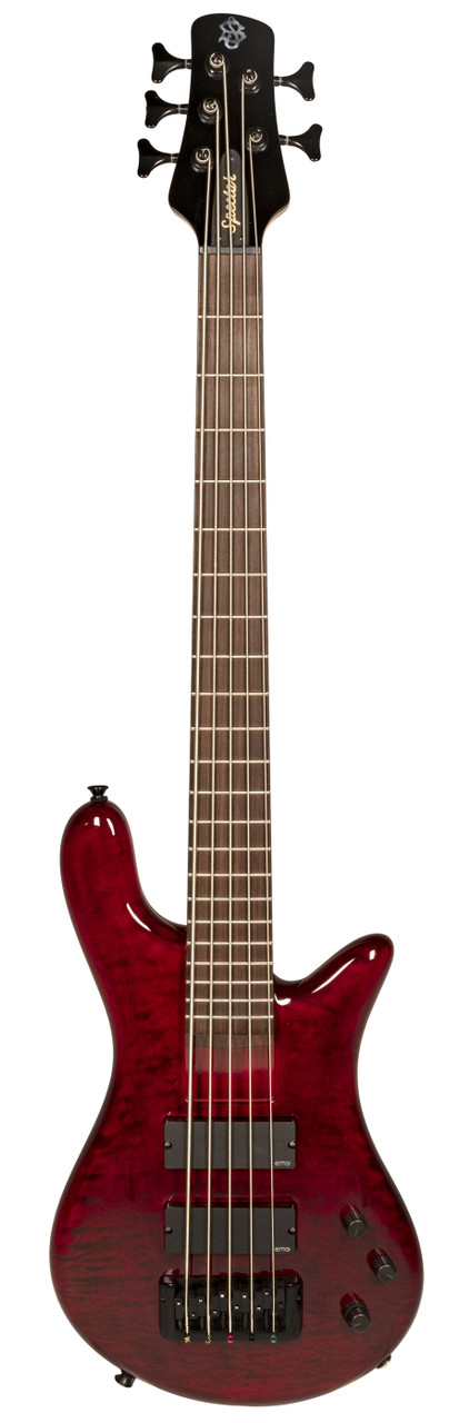 Spector Bantam 5 String Bass in Cherry Gloss