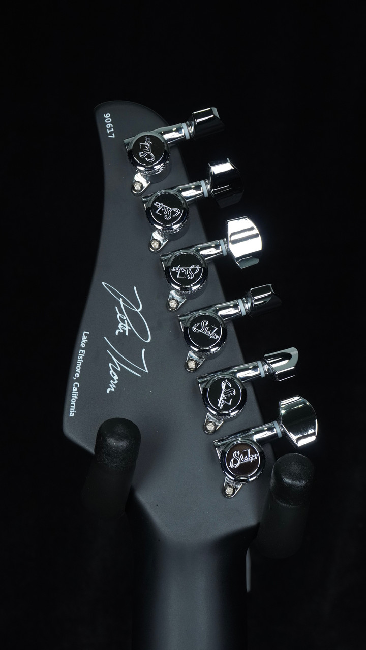 Suhr Pete Thorn Signature Standard HH in Ocean Turquoise Metallic Headstock Back