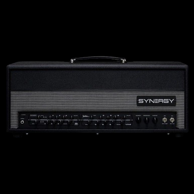 Synergy SYN-50 50-Watt Dual-Module All-Tube Guitar Amp Head - Front View