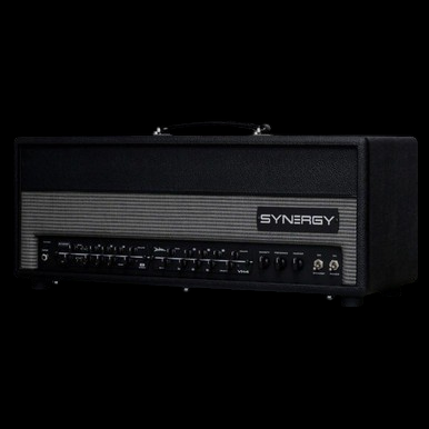 Synergy SYN-50 50-Watt Dual-Module All-Tube Guitar Amp Head - Left Angle