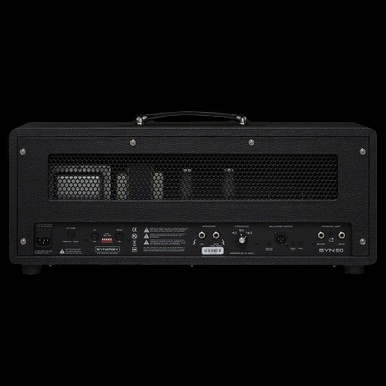 Synergy SYN-50 50-Watt Dual-Module All-Tube Guitar Amp Head - Rear View