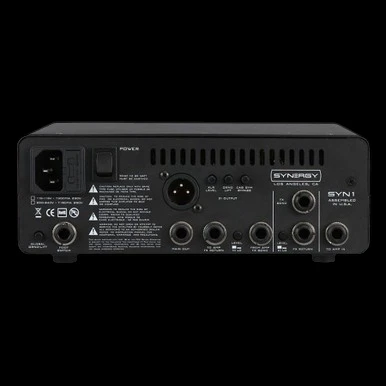 Synergy SYN-1 Single Module Tube Preamp - Rear Panel