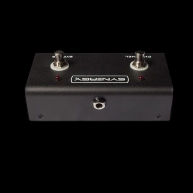 Synergy SYN-1 Single Module Tube Preamp - Footswitch Rear View