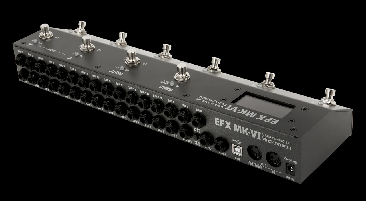 MusicomLAB EFX MK-VI Audio Switcher | Guitar Sanctuary
